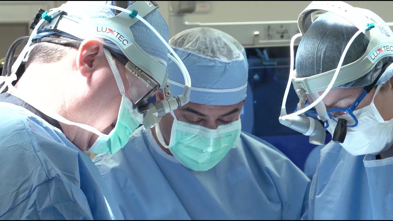 جراحة تخفيف ضغط الحجاج بالمنظار