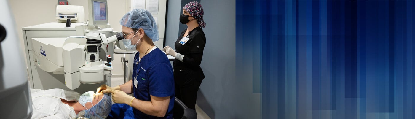 تصحيح قصر النظر بجراحة الليزر