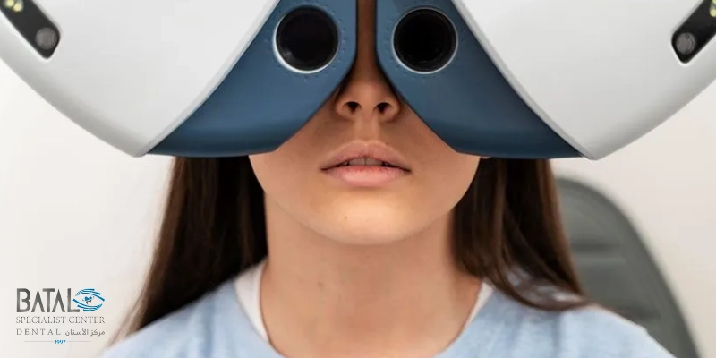 Diagnosis of double vision at Batal Specialized Complex in Jeddah