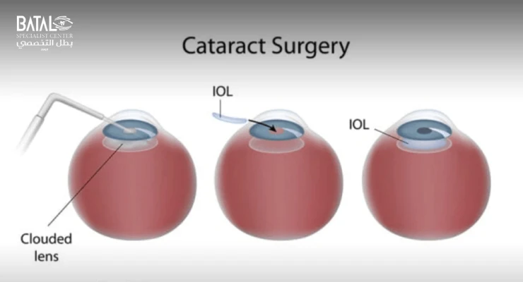 Types of lenses used in cataract surgery