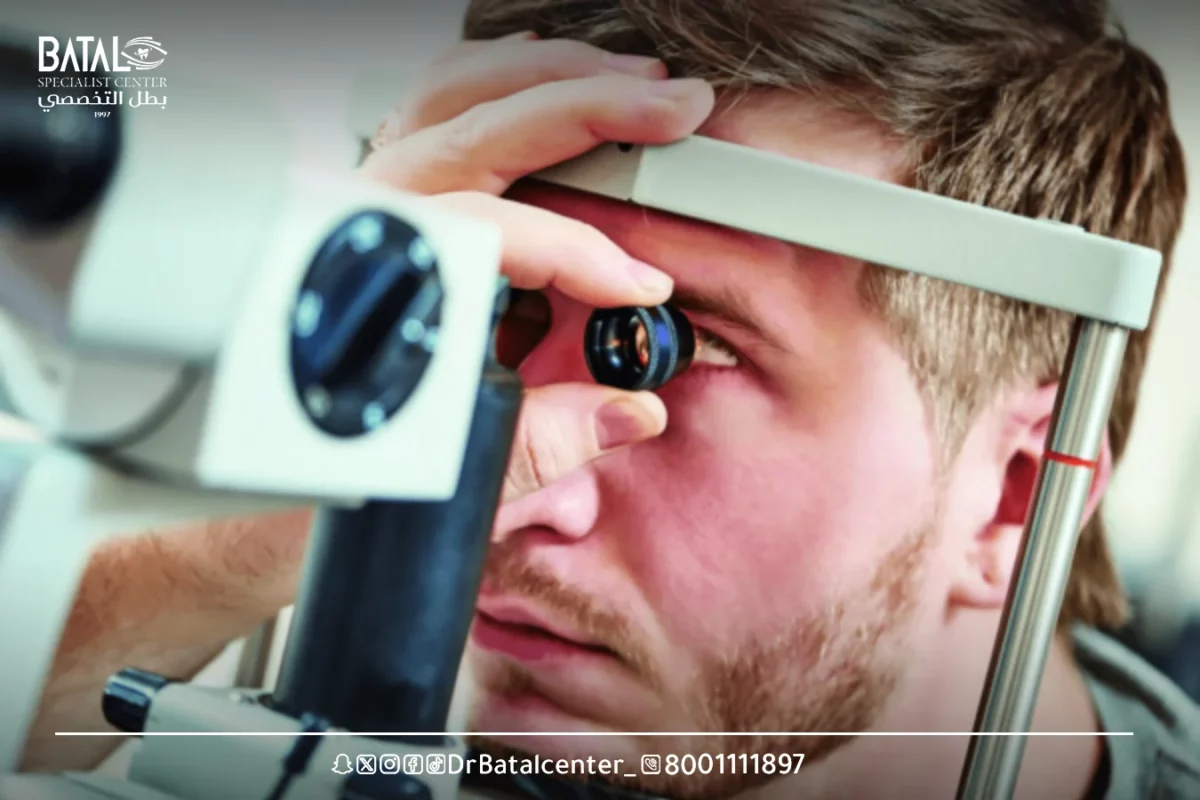 What is fundus examination?