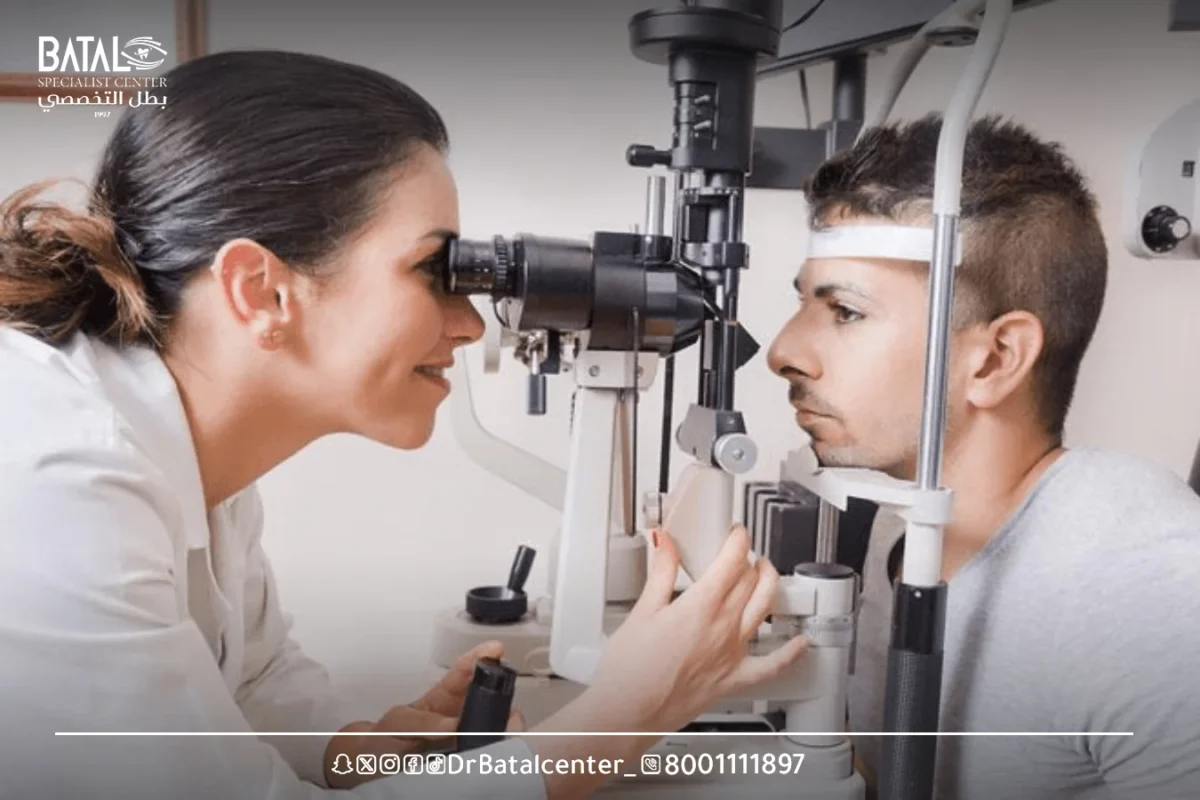 Fundus examination results: normal and abnormal