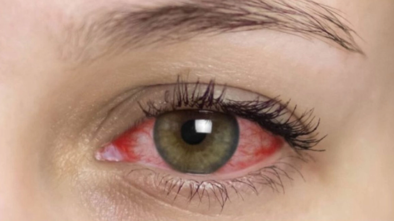 التهاب القزحية في العين